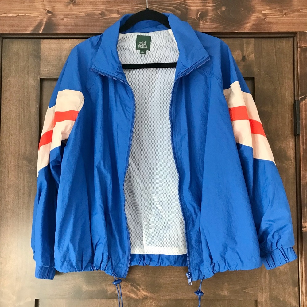 Wild fable retro windbreaker